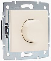 Светорегулятор поворотный без рамки Lezard Karina 40-1000Вт кремовый картинка